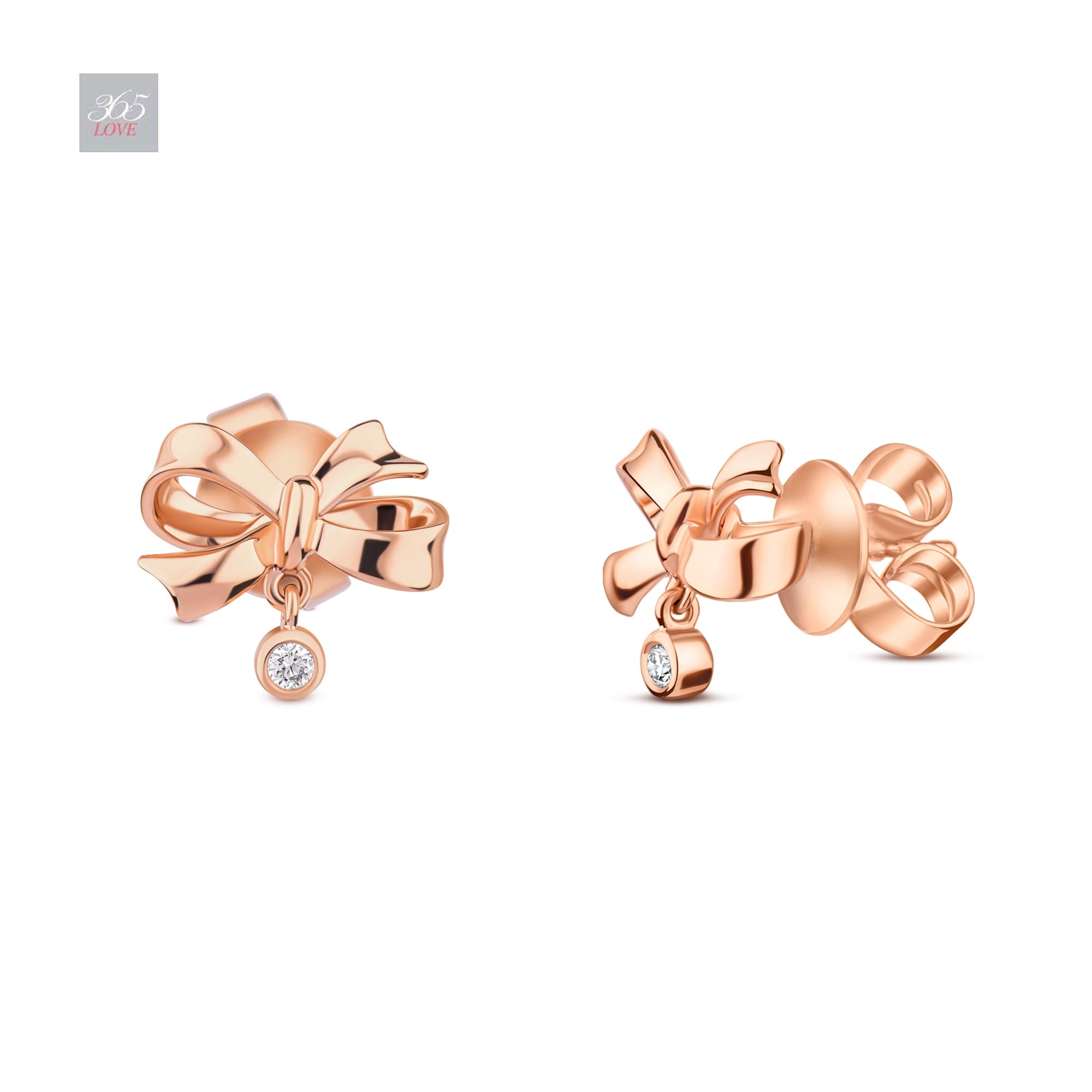 Buy Gold Bow Earrings Online In India  Etsy India